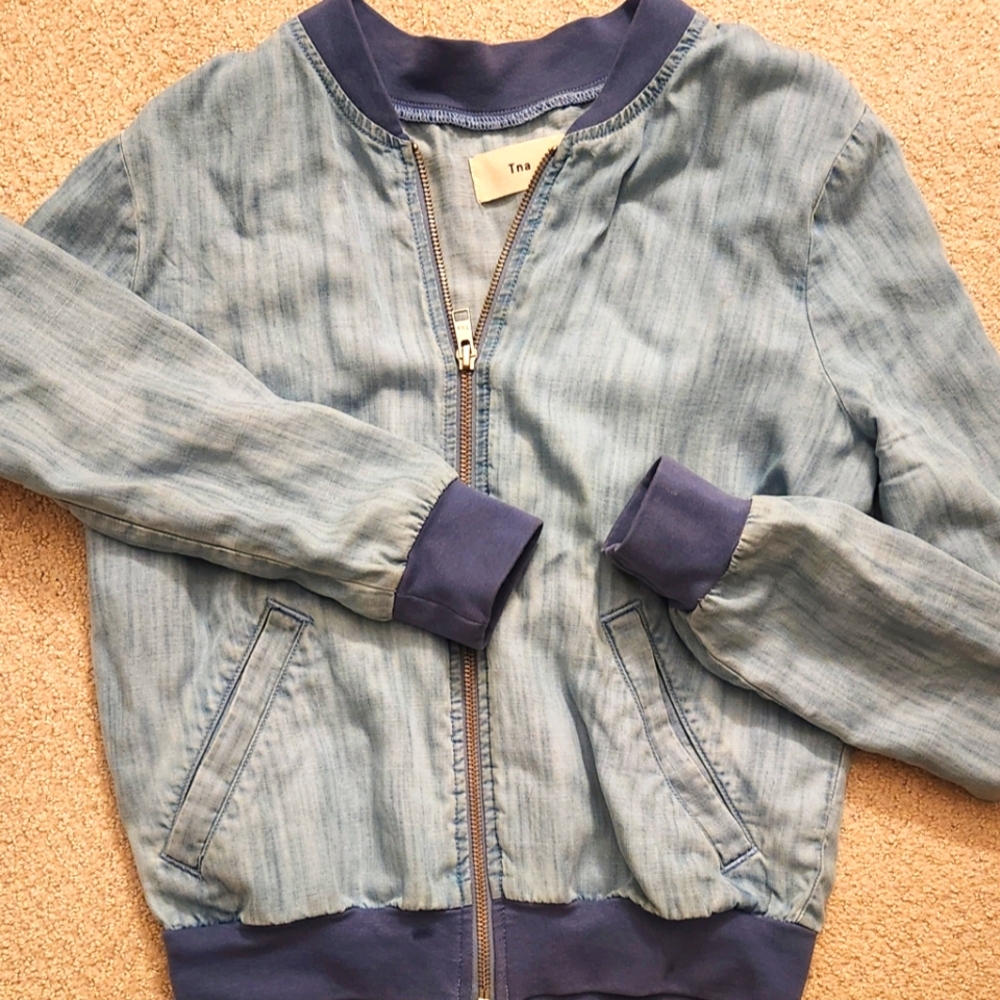 TNA Lyocell Bomber Jacket